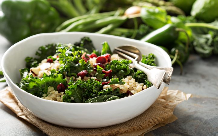 plant-based kale to boost mood